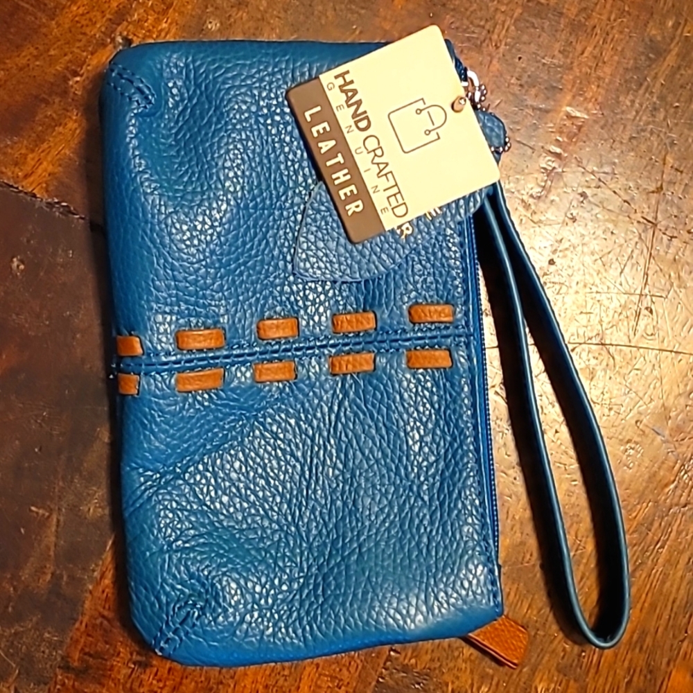 Leather Clutch Wallet